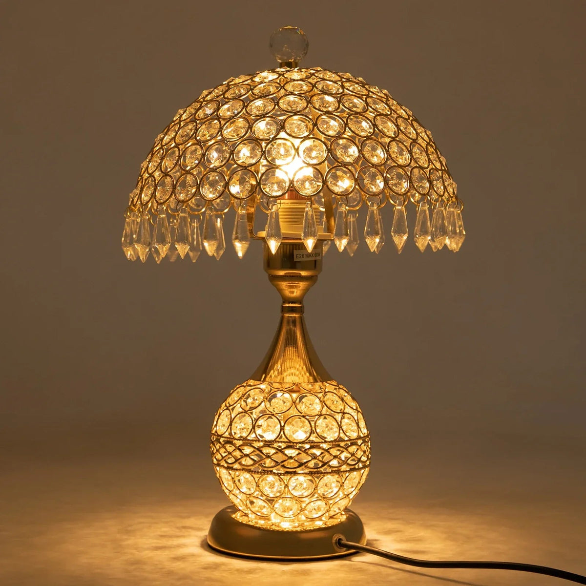 Avtoit | Modern Crystal Luxury Decorative Nightstand Lamp