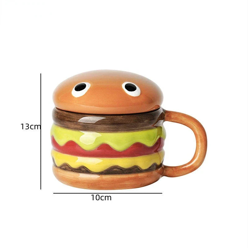 Avtoit | Yummy Hamburger-Shaped Ceramic Hamburger Mug