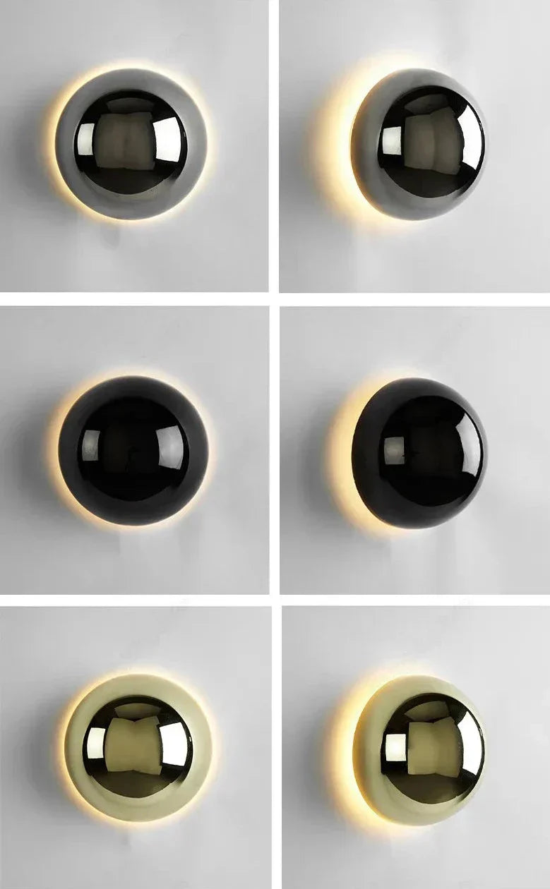 Avtoit | AuroraLume – Nordic Wall Lamp in Aluminium and Acrylic