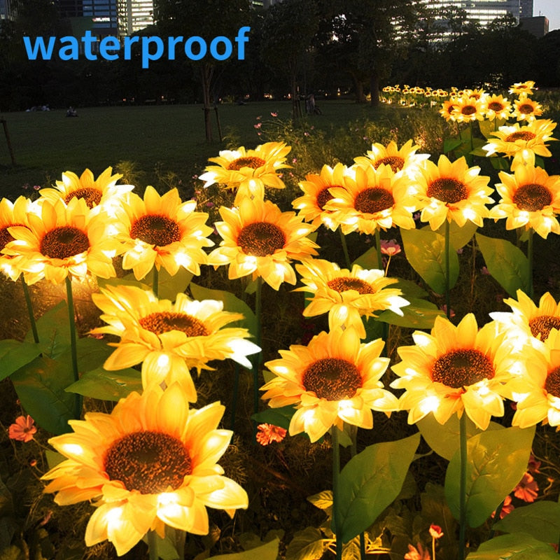 Avtoit | Sunflower Waterproof Solar Led Garden Lights