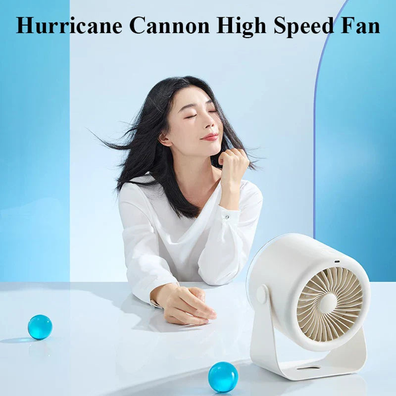 Avtoit | Multi-Speed Adjustable Rechargeable Travel Desktop Fan