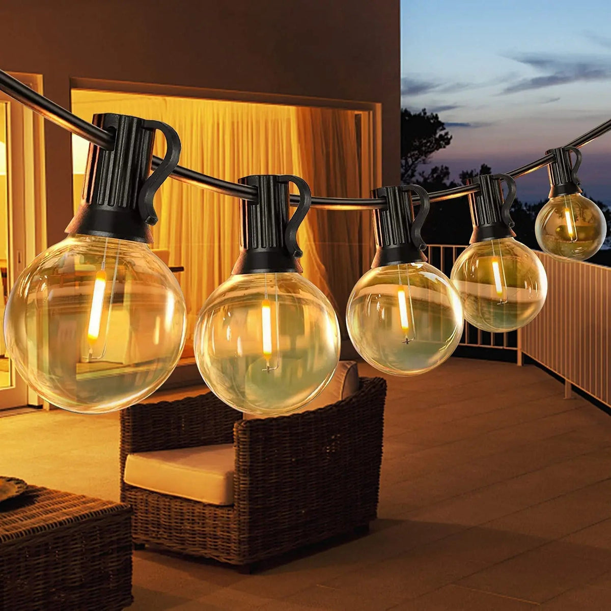 Avtoit | Elegant Solar Bulb String Lights