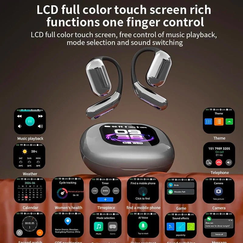 Avtoit | Real-Time Translation Earbuds with LCD Touch – Lexora
