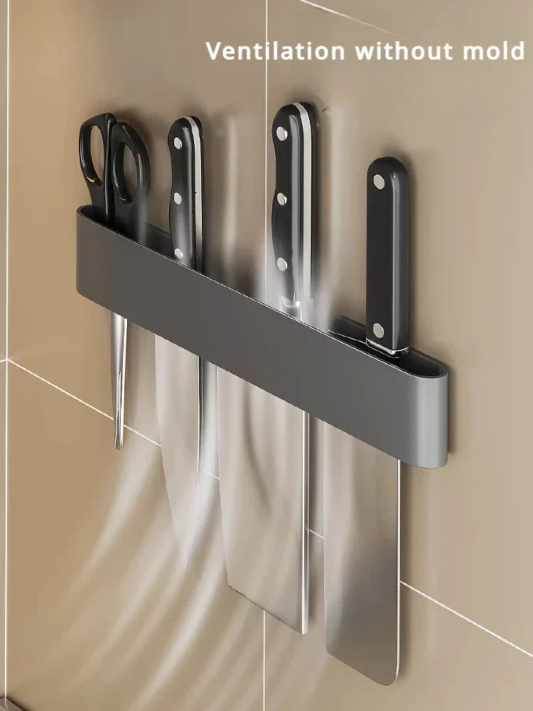Avtoit | Knife holder - Knifey - Stainless steel - Multi-function shelf