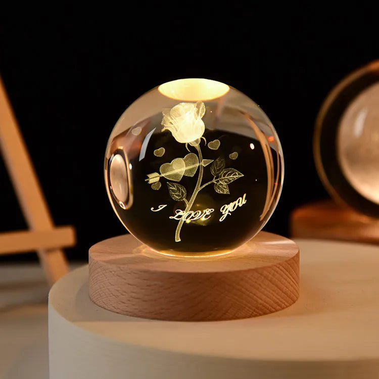 Avtoit | Glowing 3D Crystal Night Lights – Unique Gifts for All Occasions