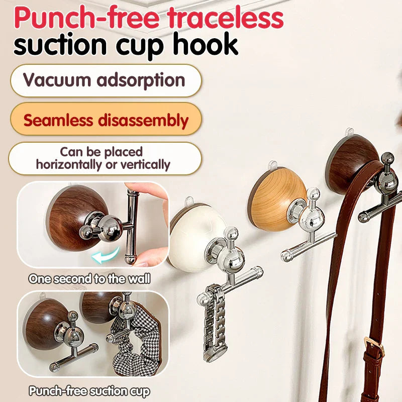 Avtoit | Punch-Free Quick Hang Wall Suction Cup Hook