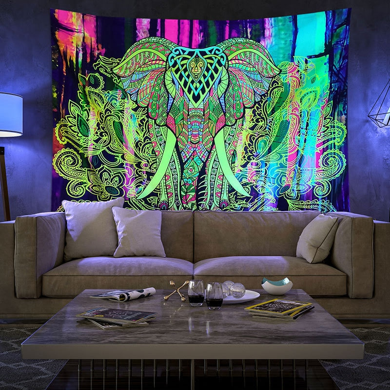Avtoit | Colorful Glowing Luminous Tapestry