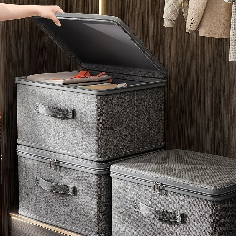 Avtoit | Foldora Storage Box | Foldable & Space-Saving | With Zipper Lid
