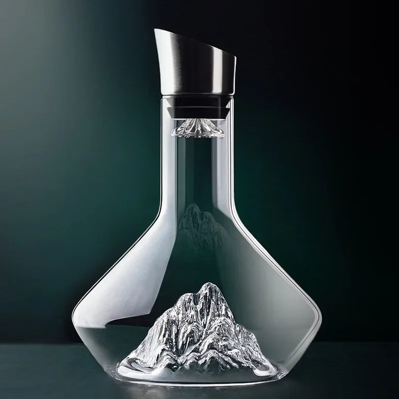 Avtoit | 1500ml Iceberg Decanter Creative lead-free crystal material luxury high-quality home red wine wine distributor decanter wine jug