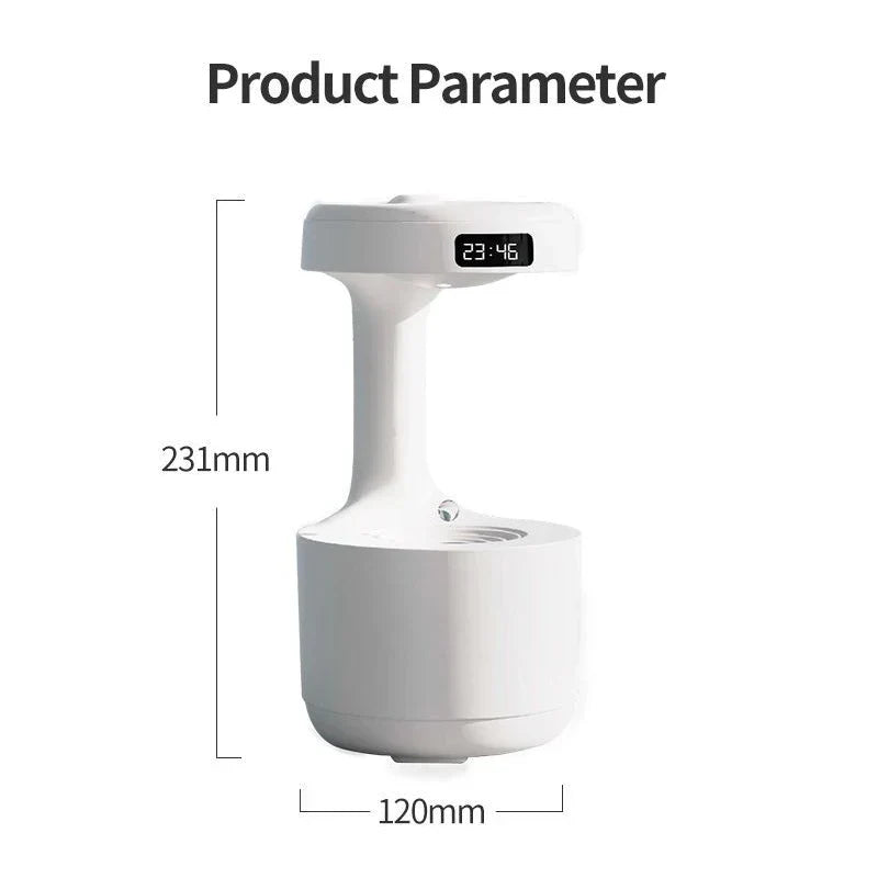 Avtoit | Anti-Gravity Water Droplet Air Humidifier Night Lamp