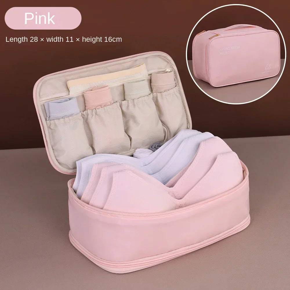 Avtoit | Travella Laundry Organizer | 2 Compartments & Compact | For Underwear & Socks | Light & Sturdy