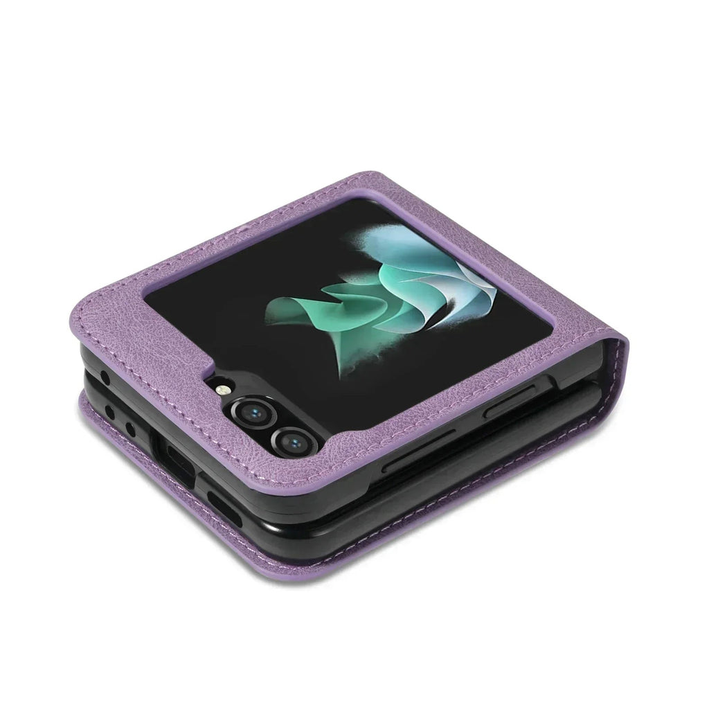 Avtoit | Leather Wallet Case for Samsung Galaxy Z Flip Series