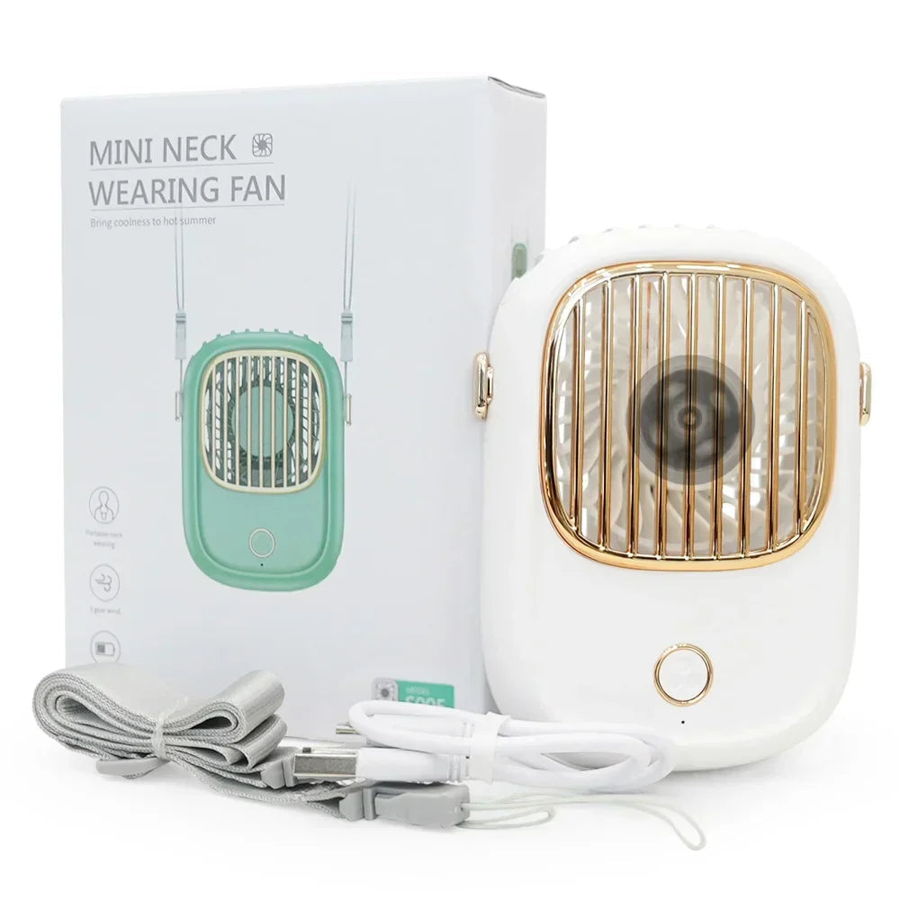 Avtoit | CoolBreeze AeroLynx | Mini Fan | 3-in-1 Portable | Rechargeable & Compact