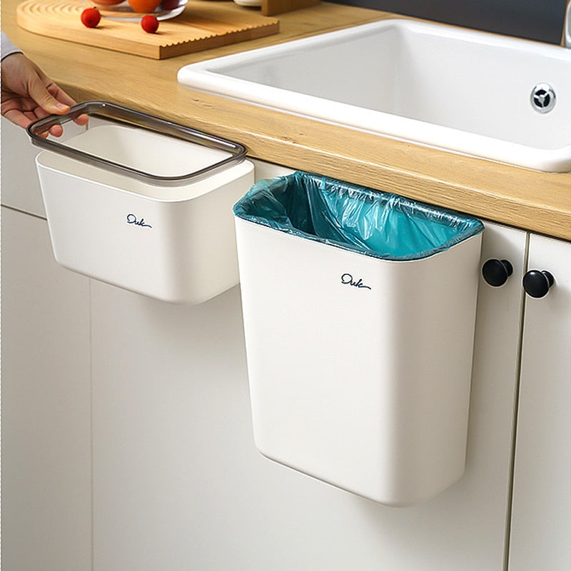 Avtoit | Kitchen Hangable Clean Corner Trash Can