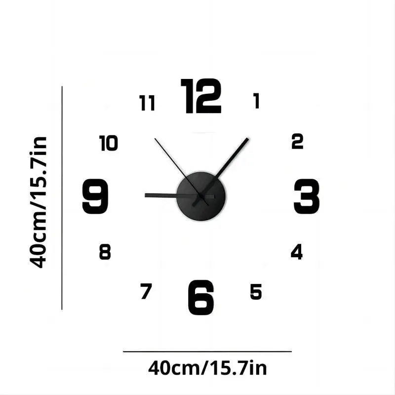 Avtoit | Creative frameless wall clock