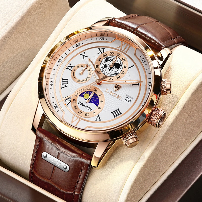 Avtoit | Classic Chronograph Men’s Watch | Stylish & Functional Luxury Wristwatch for Every Occasion