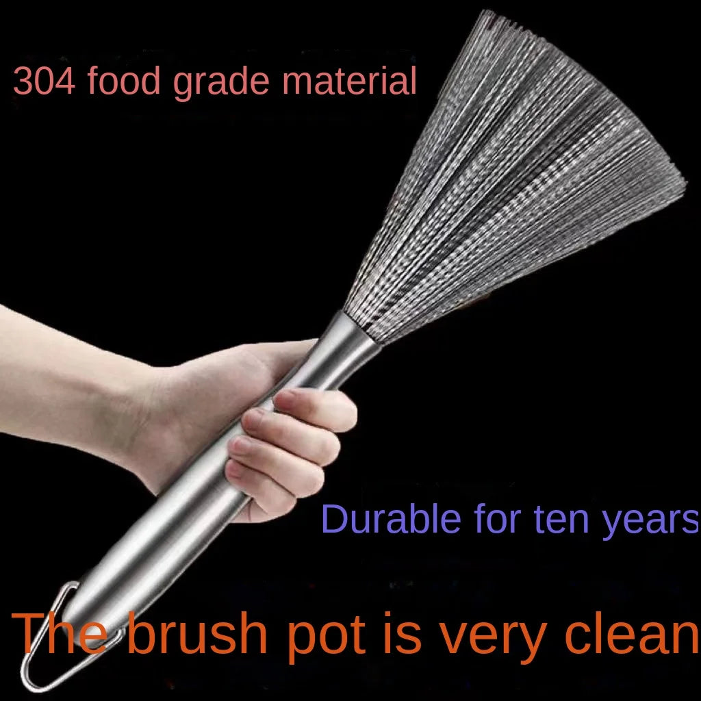 Avtoit | Long Handle Nano Pot Cleaning Brush
