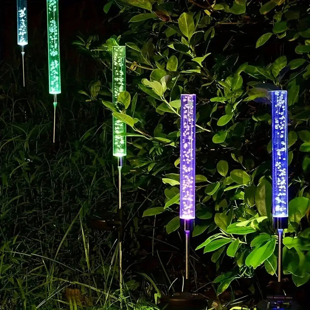 Avtoit | LumaFlair Solar Garden Light | Color Changing LED | Weatherproof | With Ground Spike