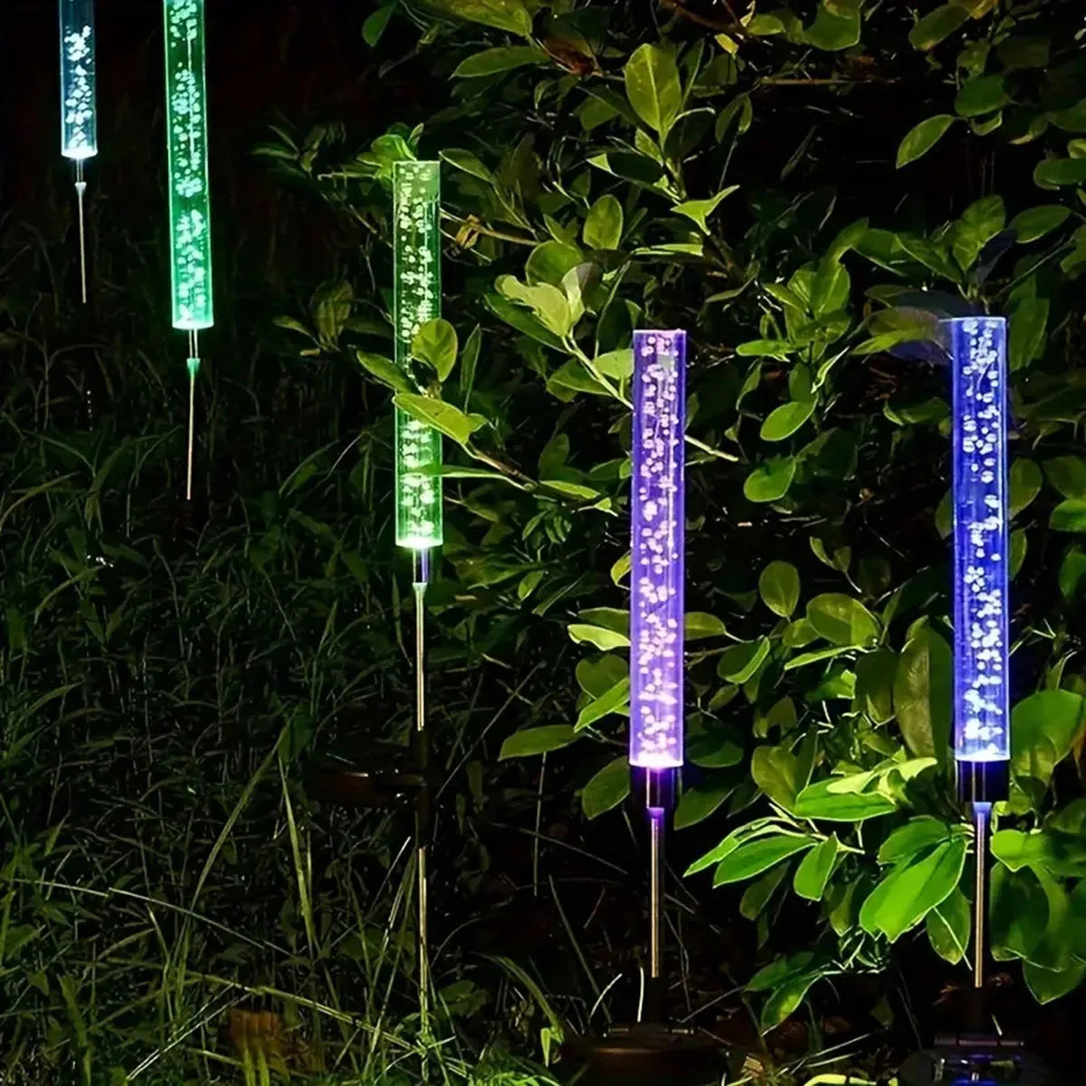 Avtoit | LumaFlair Solar Garden Light | Color Changing LED | Weatherproof | With Ground Spike