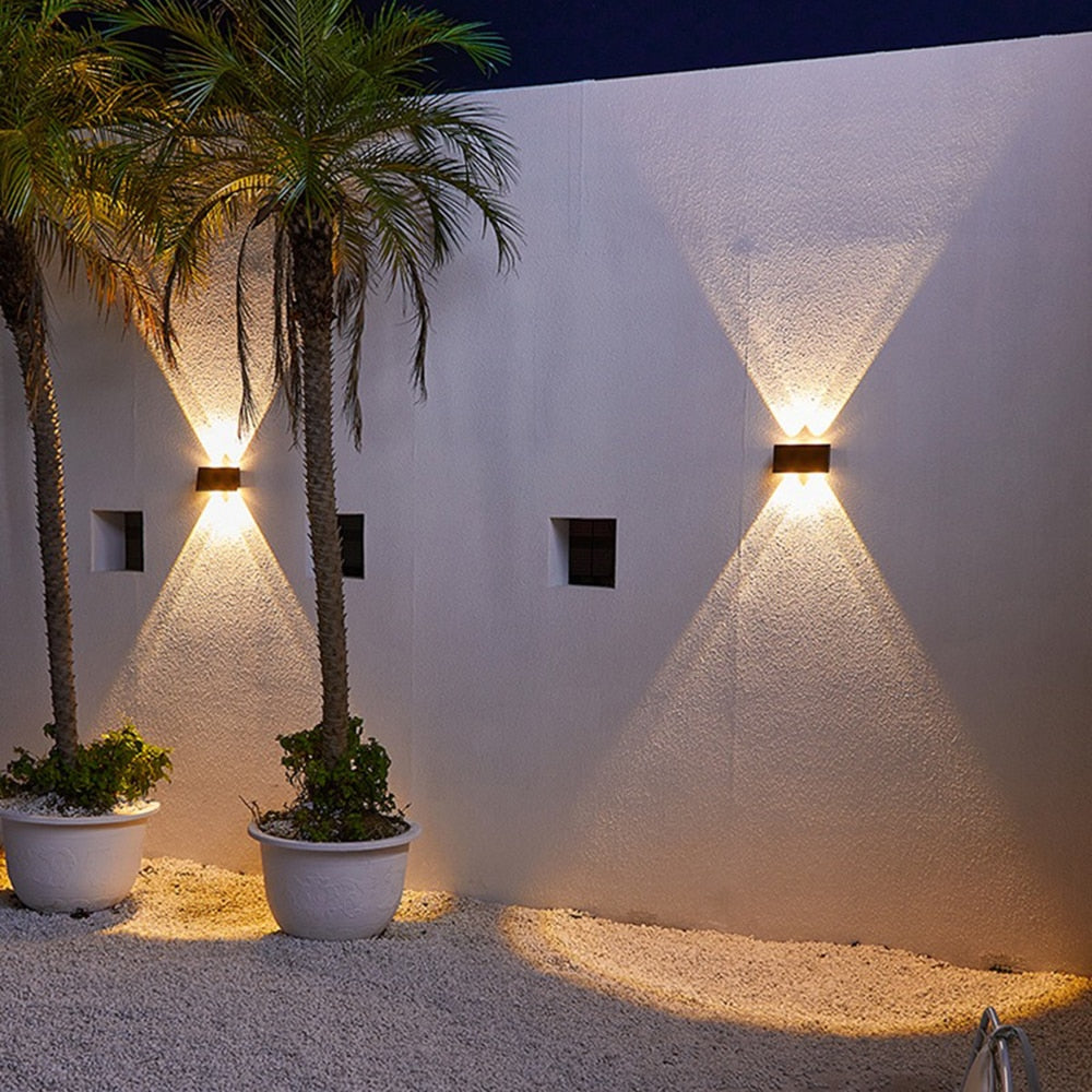 Avtoit | Solar LED Up/Down Outdoor Wall Light Waterproof