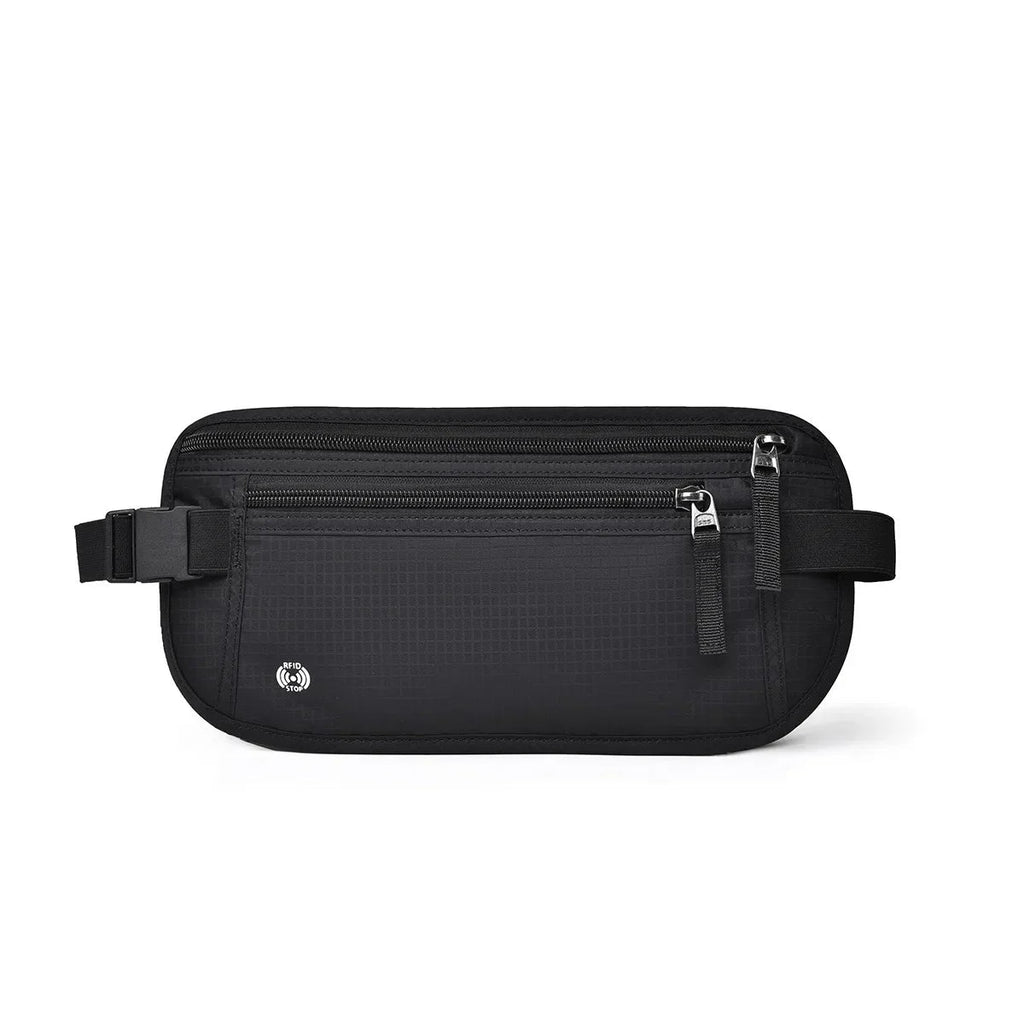 Avtoit | SafeGuard Waist Bag | RFID Protection | Adjustable & Compact for Travel