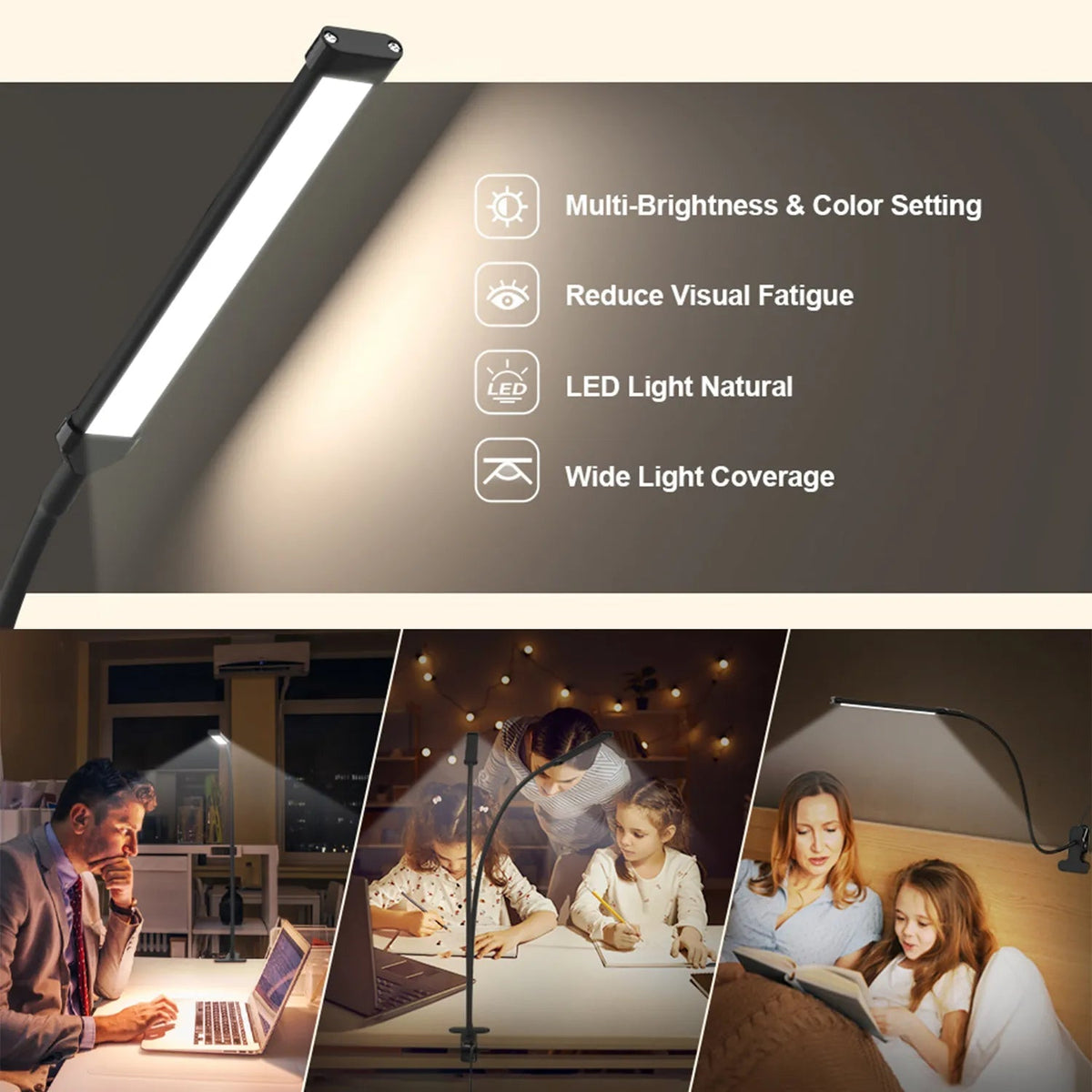 Avtoit | Adaptive Workspace Dimmable Flexible LED Lamp