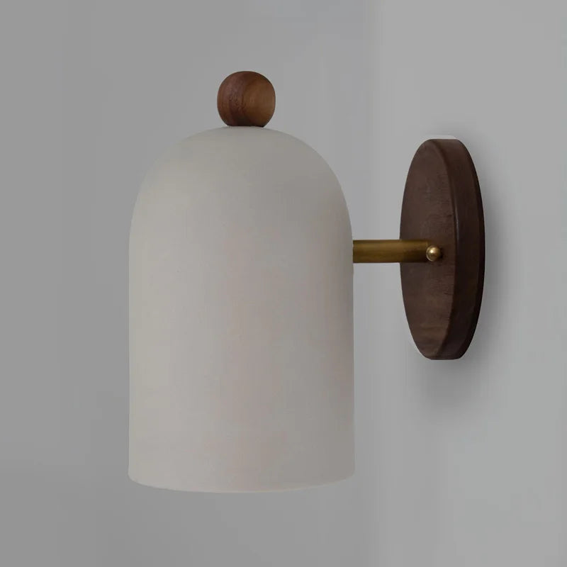 Avtoit | TimberSoul – Wabi-Sabi Walnut Wall Lamp for Natural Ambience