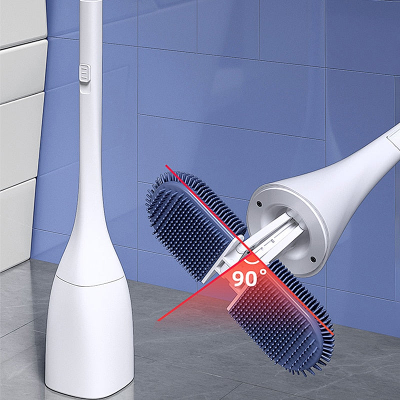 Avtoit | Adjustable Double Head Roller Toilet Brush