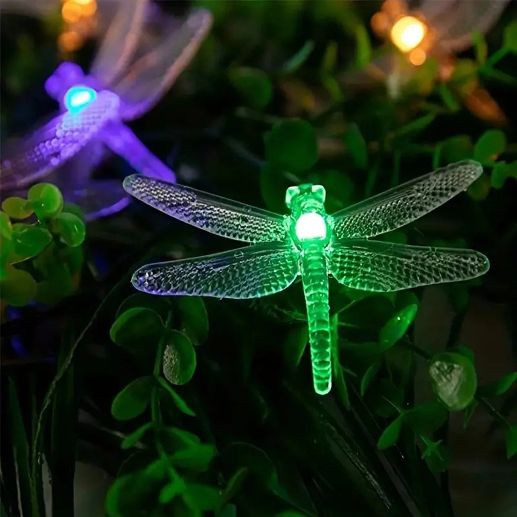 Avtoit | Solithia Dragonfly Light String | Solar | 8 Modes | IP65 Weatherproof | 5m 20 LEDs