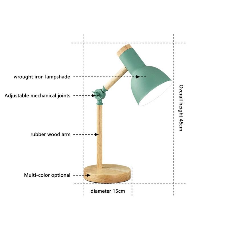 Avtoit | Nordic Desk Lamp Made of Wood