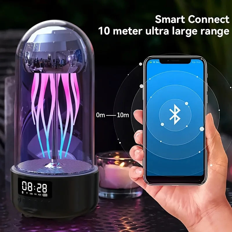 Avtoit | Jellyfish Portable Powerful Colorful Speaker Night Lamp