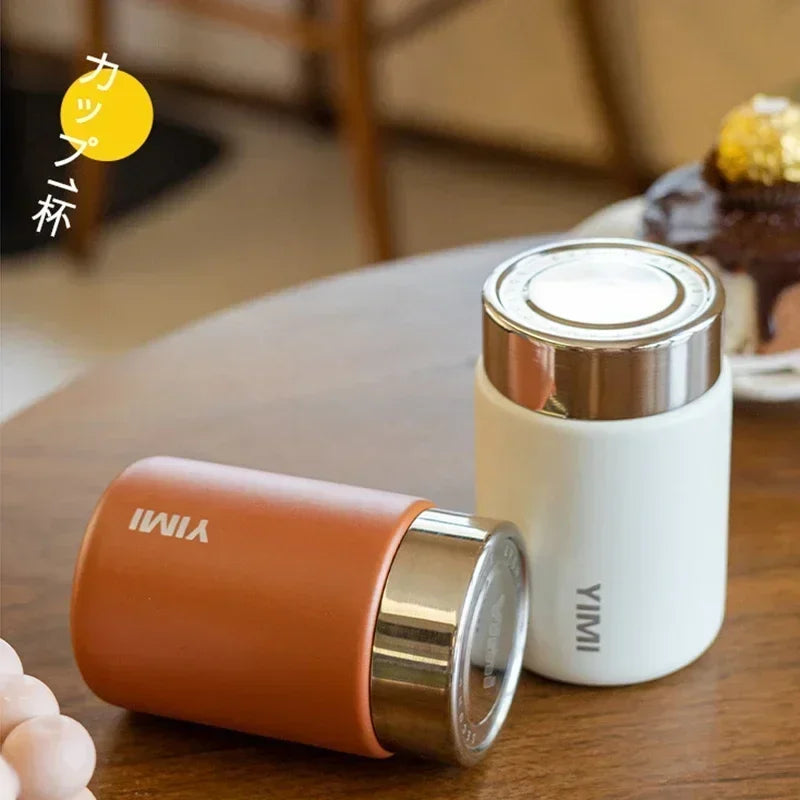 Avtoit | 230ml Mini 316 Stainless Steel Portable Thermos - Pocket Vacuum Bottle