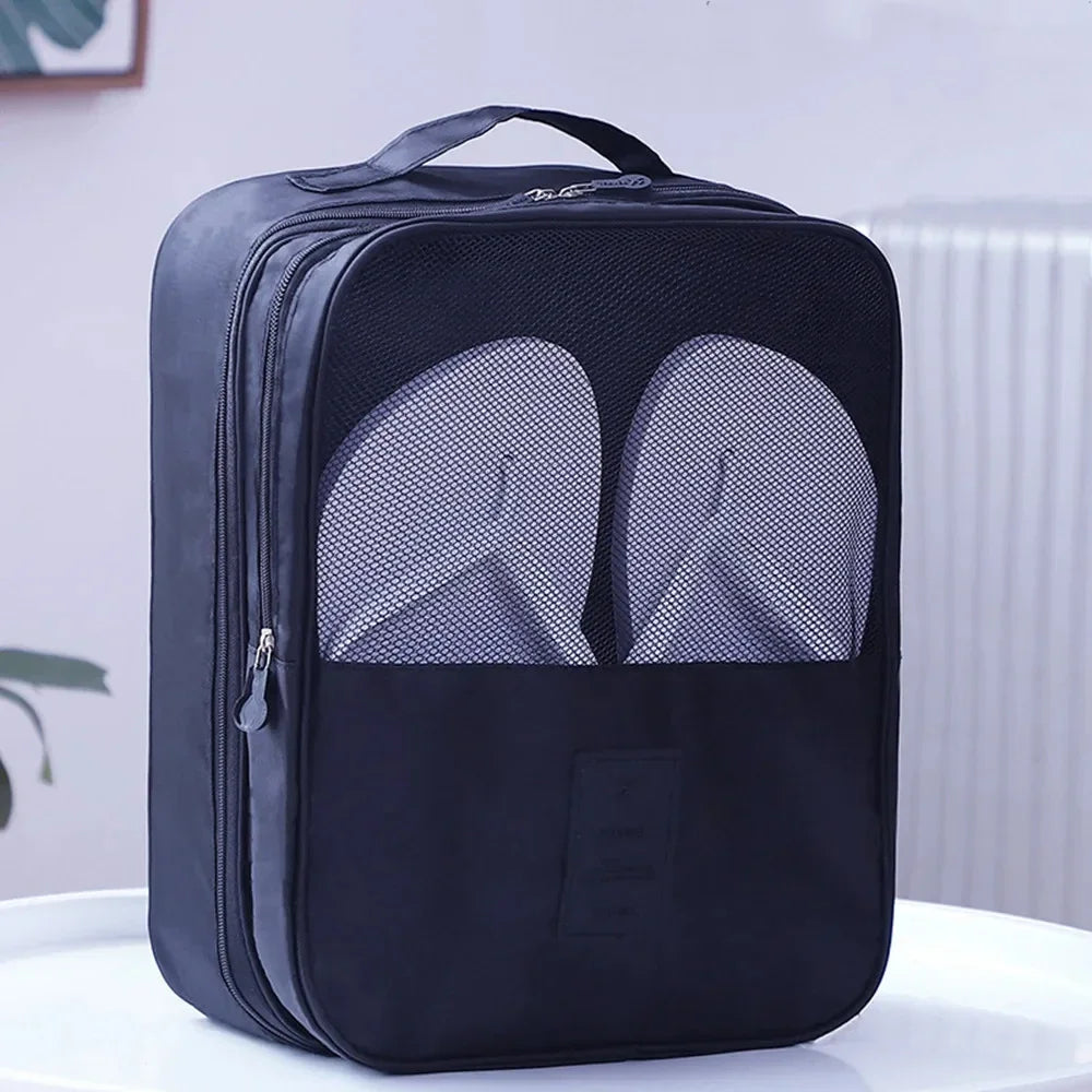 Avtoit | Packoro Shoe Organizer | For 3–4 pairs | Water-repellent & Compact | Travel & Everyday