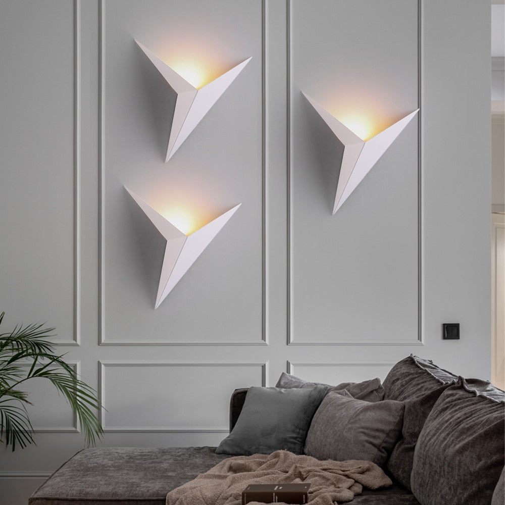 Avtoit | TriGlow – Triangular Wall Lamp for Sleek, Modern Lighting
