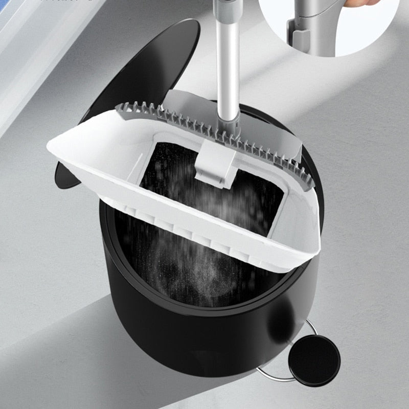 Avtoit | Creative Self-Cleaning Foldable Dustpan Broom