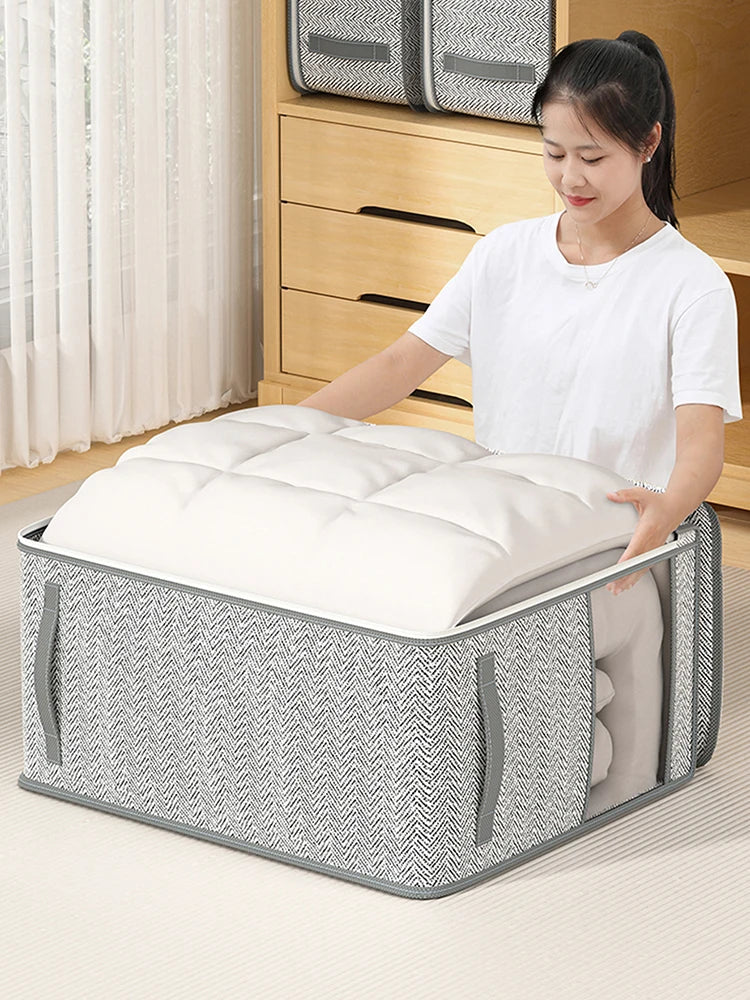 Avtoit | Stowella Storage Bag | Tear-resistant & Washable | With Handle & Zipper | 3 Sizes Gray