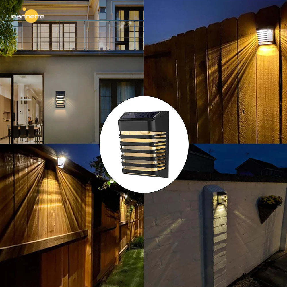 Avtoit | Solar LED Garden Wall Light – Solar-powered outdoor lighting for patio and garden