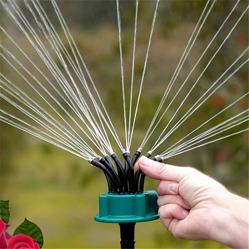 Avtoit | 12-in-1 Garden Irrigation System – Adjustable Sprinkler with 360-Degree Irrigation