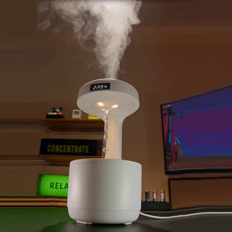 Avtoit | Anti-Gravity Water Droplet Air Humidifier Night Lamp