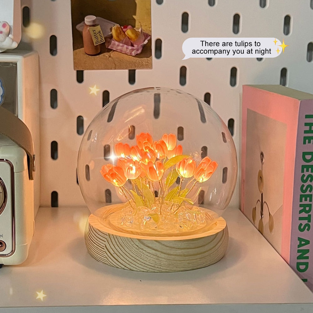 Avtoit | Shiny Tulip Handmade Night Lamp