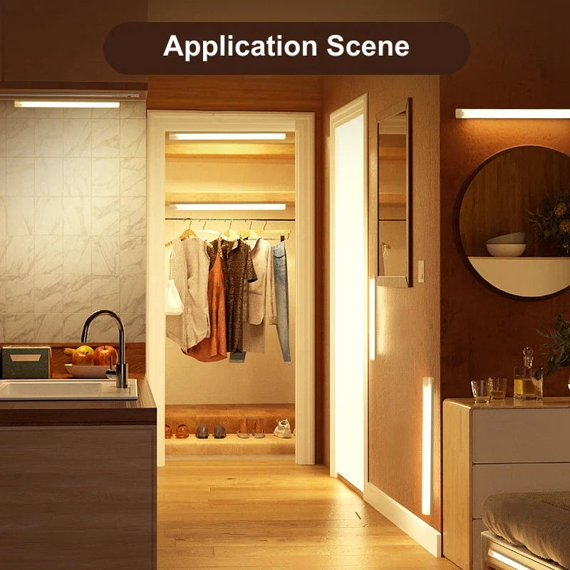 Avtoit | Motion sensor LED night light USB rechargeable wireless lamp