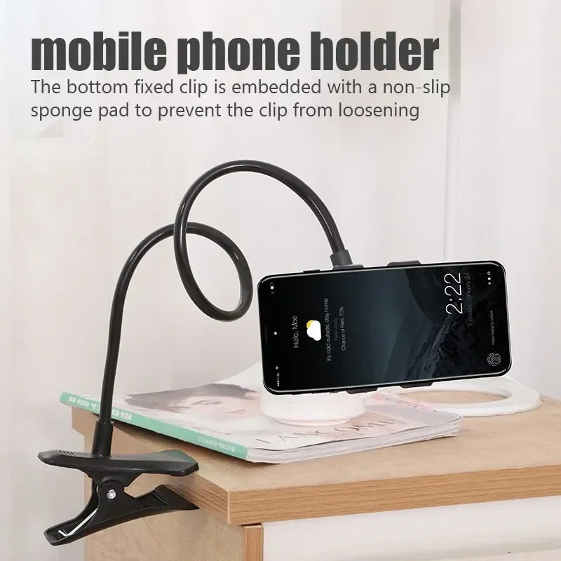 Avtoit | ViewEase Phone Holder | 360° Flexible Arm | Universally Compatible | For Bed & Desk