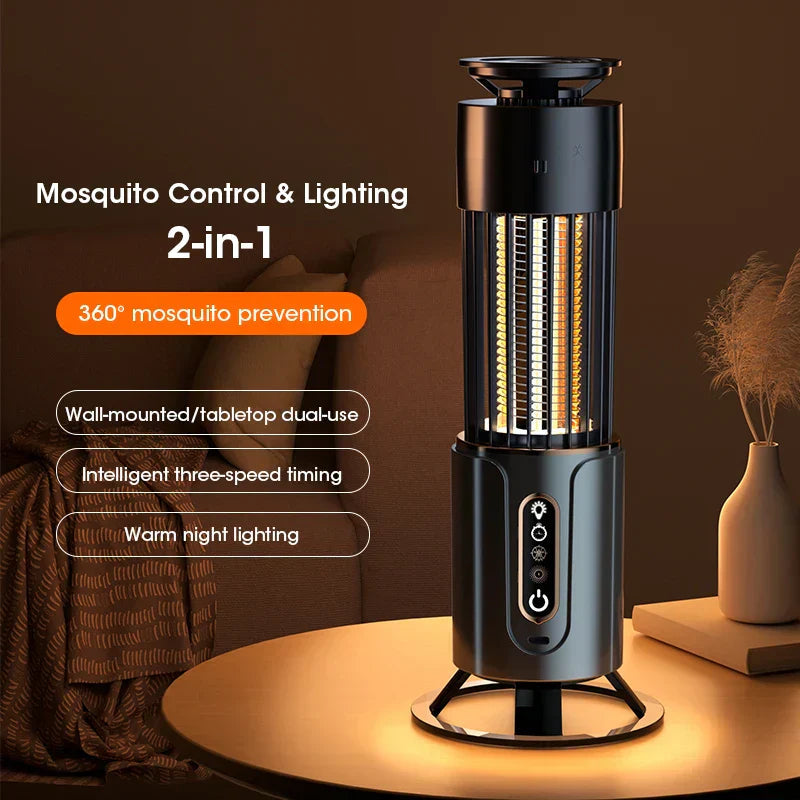 Avtoit | Zentora Mosquito Lamp | USB-powered & Quiet | Chemical-free with Night Light Function