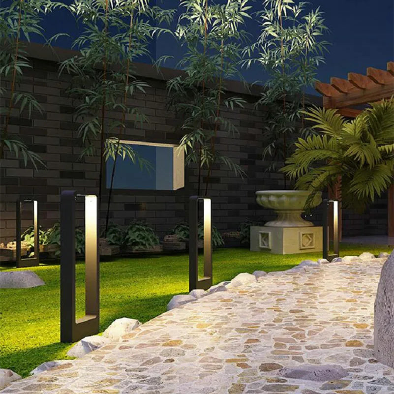 Avtoit | 15W LED garden light: aluminum post lamp for outdoor courtyard, villa landscape lighting