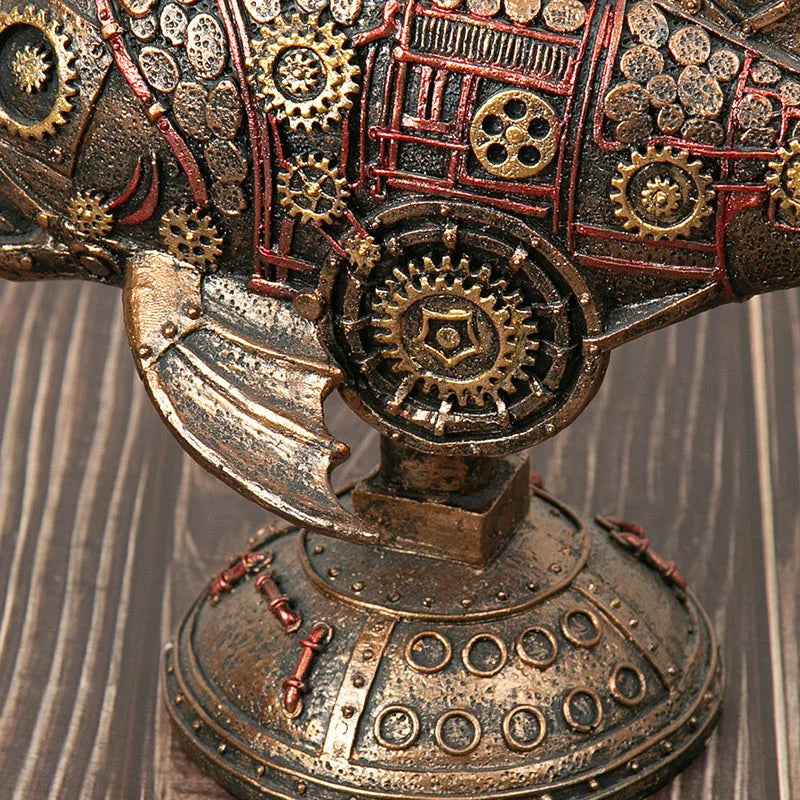 Avtoit | Steampunk Mechanical Blackfish Figurine