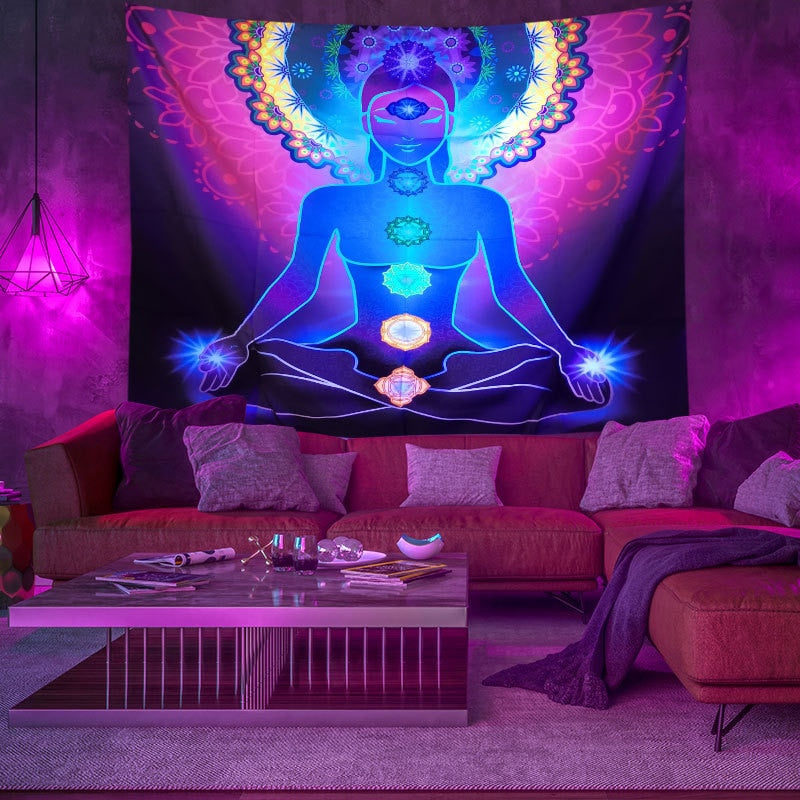 Avtoit | Colorful Glowing Luminous Tapestry