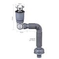 Avtoit | 360 Drain Easy Universal Overflow Disposer Drain Kit