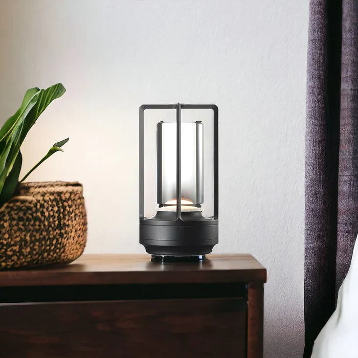 Avtoit | Warm LED Cordless Table Lamp – Battery Operated Nordic Design - LED with Touch Control, Suitable for Bedroom, Home, Outdoor - Ideal Night Light