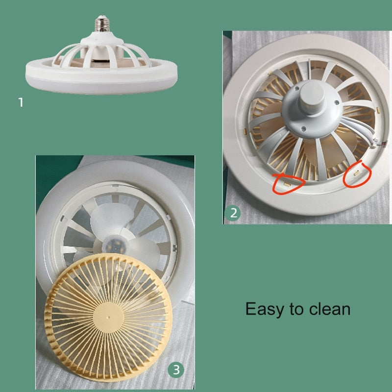 Avtoit | Remote Control Ceiling Fan Lamp