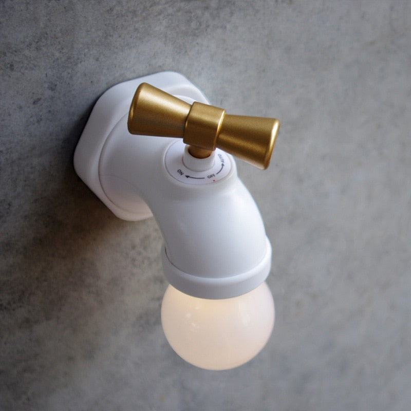 Avtoit | Creative Faucet Wall Lamp
